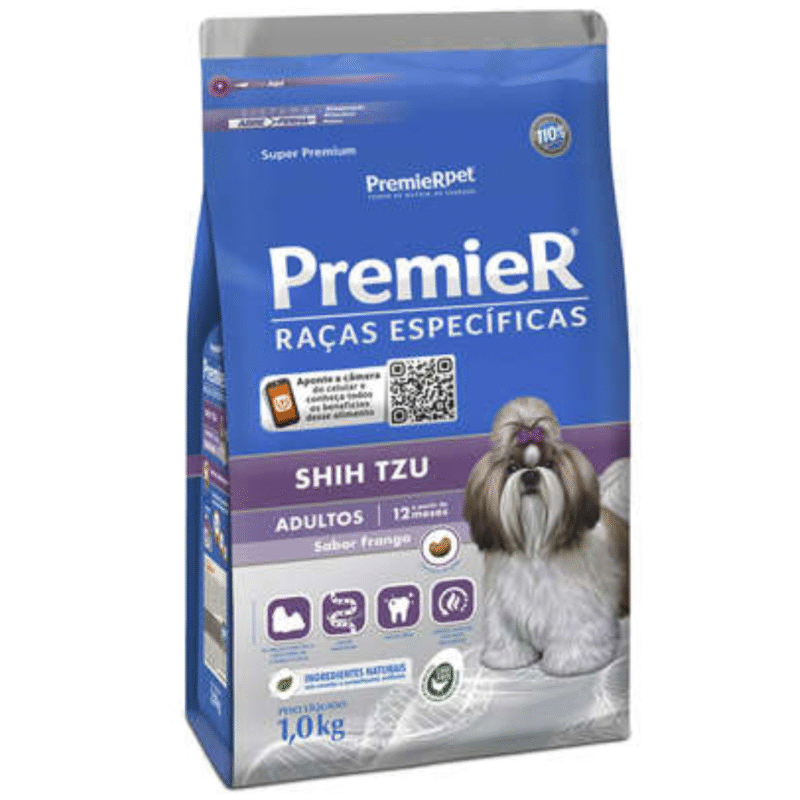 Ração Premier Ambientes Internos Cães Adultos Frango E Salmão - 1kg