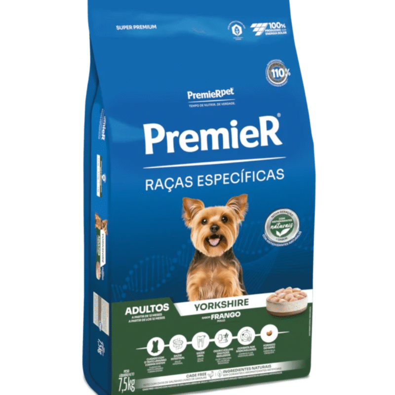 Ração Premier Yorkshire Adultos 1Kg