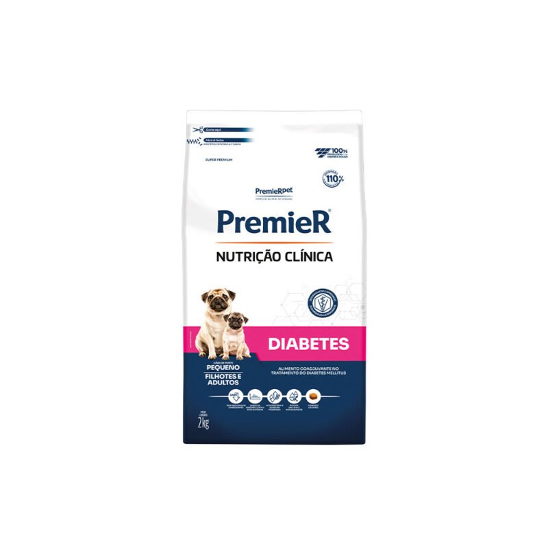 Ração Premier Diabetes para Cães Raças Pequenas 2kg