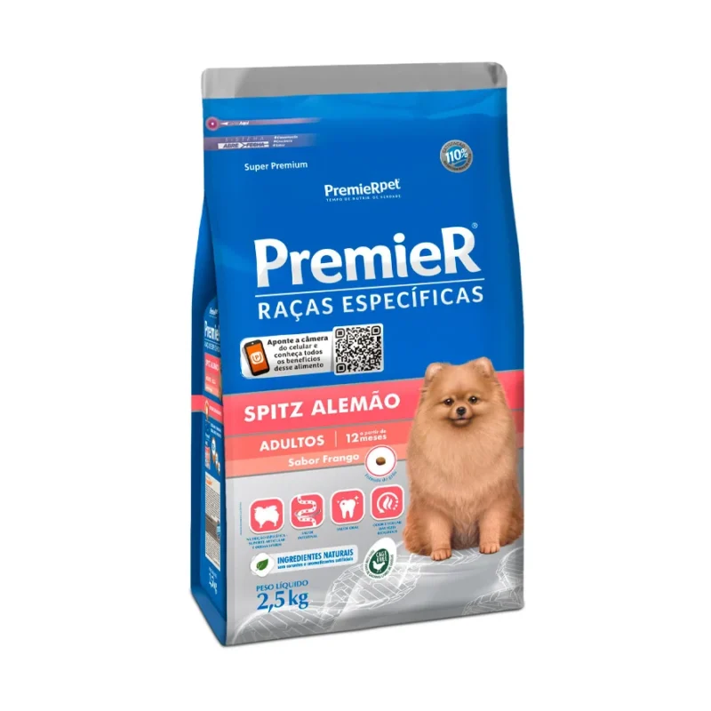 Premier Spitz Alemão Adulto 2,5KG