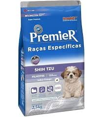 PremieR Pet Ração Seca para Cães de Raças Específicas Shih Tzu Adulto Sabor Salmão 2,5kg
